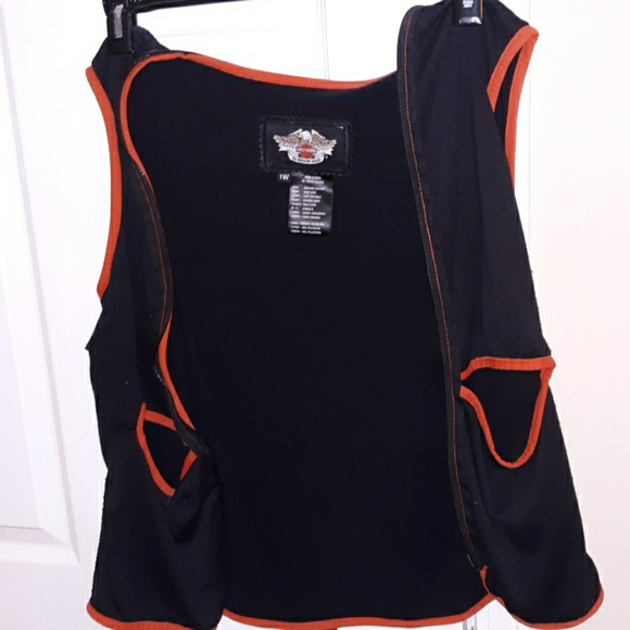 Womens leather harley davidson jacket - Picture 4 of 5